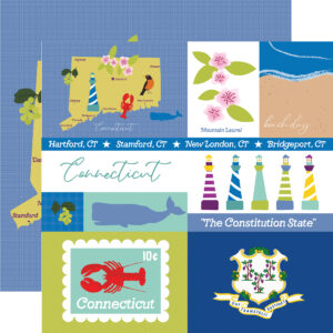 Ep Our United States 12X12 Connecticut