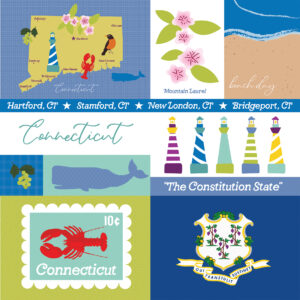 Ep Our United States 12X12 Connecticut