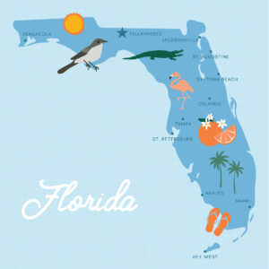 Ep Our United States 12X12 Florida