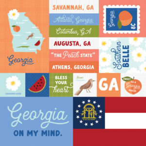 Ep Our United States 12X12 Georgia