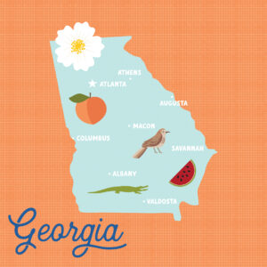 Ep Our United States 12X12 Georgia