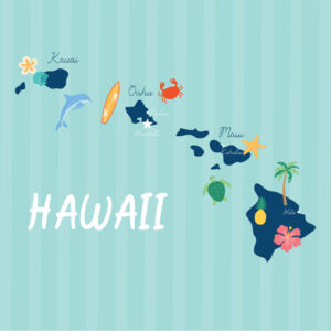 Ep Our United States 12X12 Hawaii