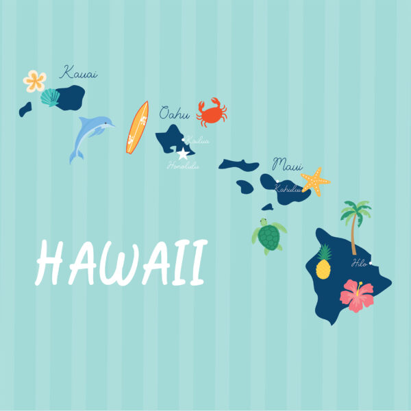 Ep Our United States 12X12 Hawaii