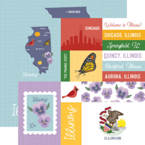Ep Our United States 12X12 Illinois