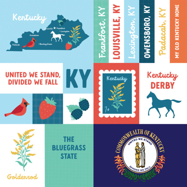 Ep Our United States 12X12 Kentucky