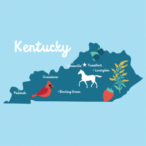 Ep Our United States 12X12 Kentucky