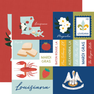 Ep Our United States 12X12 Louisiana