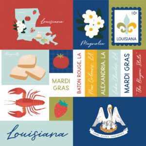 Ep Our United States 12X12 Louisiana