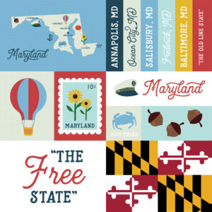 Ep Our United States 12X12 Maryland