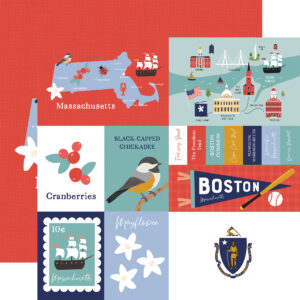 Ep Our United States 12X12 Massachusetts