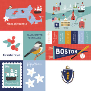 Ep Our United States 12X12 Massachusetts