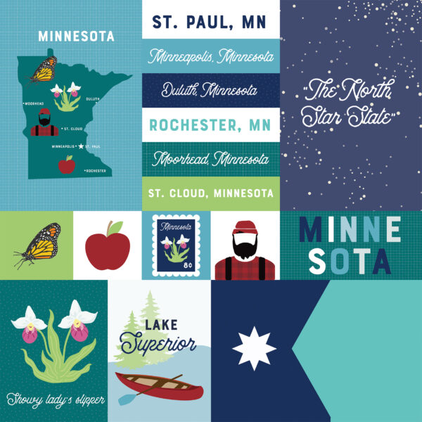 Ep Our United States 12X12 Minnesota