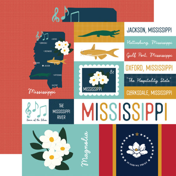 Ep Our United States 12X12 Mississippi Ep Our United States 12X12 Mississippi