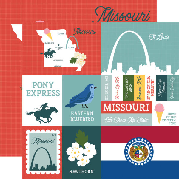 Ep Our United States 12X12 Missouri Ep Our United States 12X12 Missouri