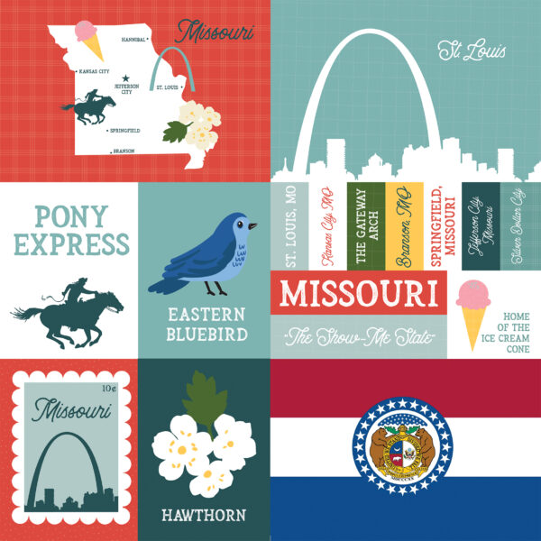 Ep Our United States 12X12 Missouri