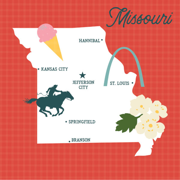 Ep Our United States 12X12 Missouri