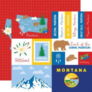 Ep Our United States 12X12 Montana