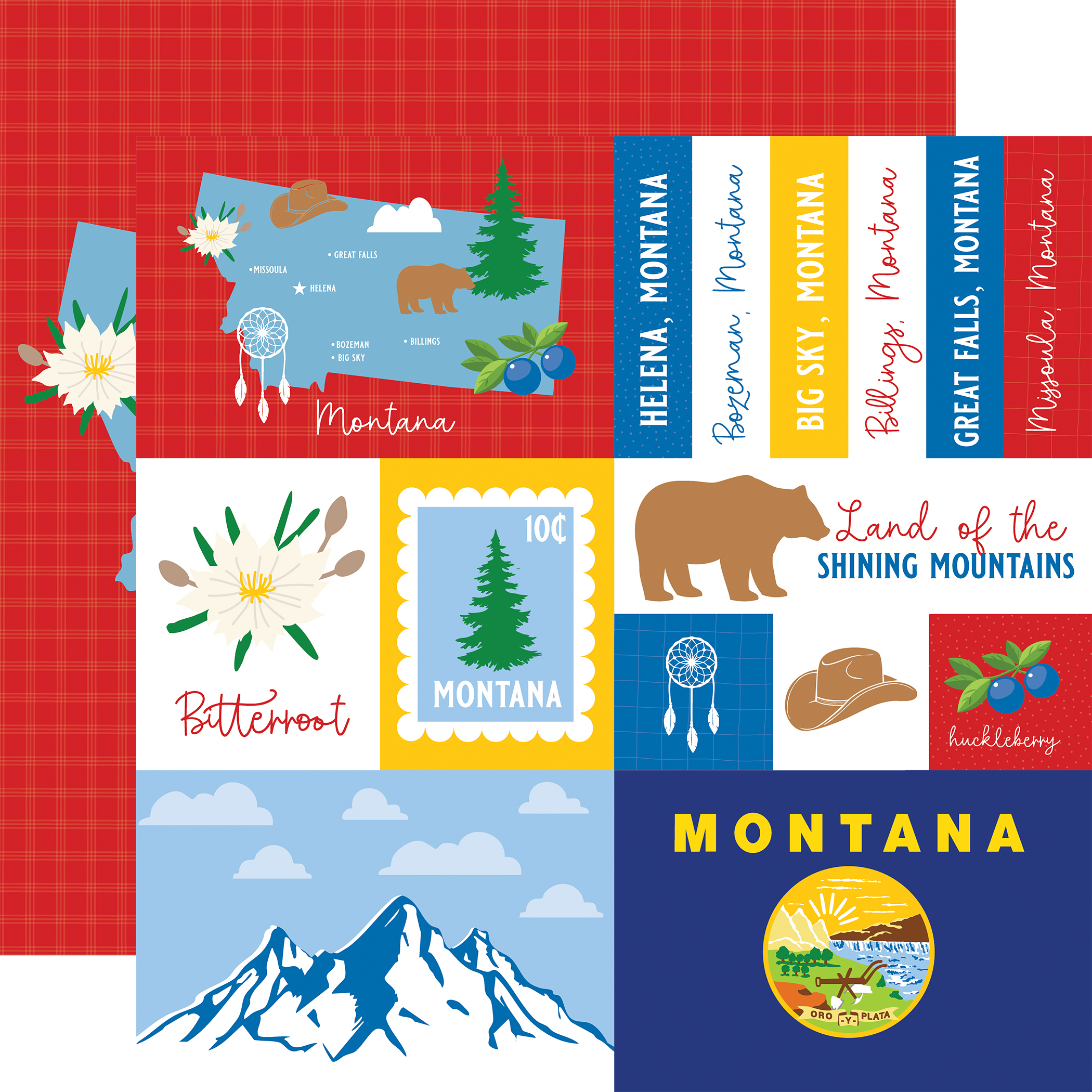 Ep Our United States 12X12 Montana
