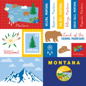 Ep Our United States 12X12 Montana
