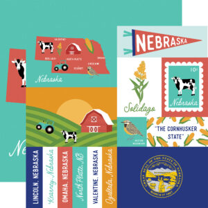 Ep Our United States 12X12 Nebraska