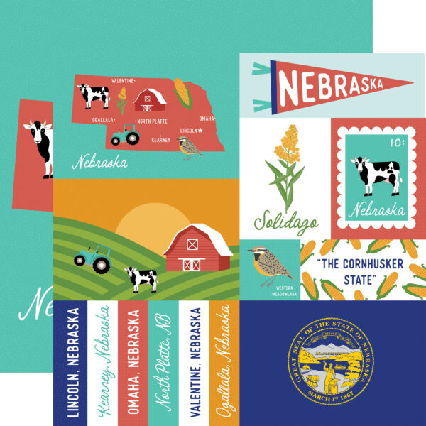 Ep Our United States 12X12 Nebraska Ep Our United States 12X12 Nebraska