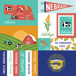 Ep Our United States 12X12 Nebraska
