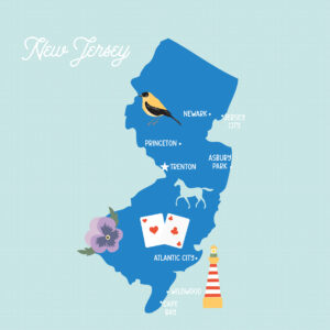 Ep Our United States 12X12 New Jersey
