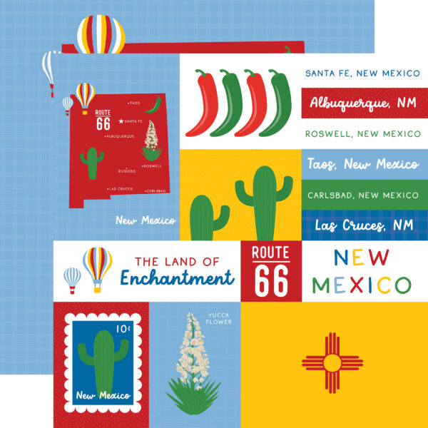 Ep Our United States 12X12 New Mexico Ep Our United States 12X12 New Mexico