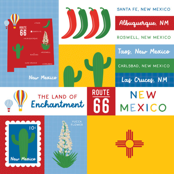 Ep Our United States 12X12 New Mexico