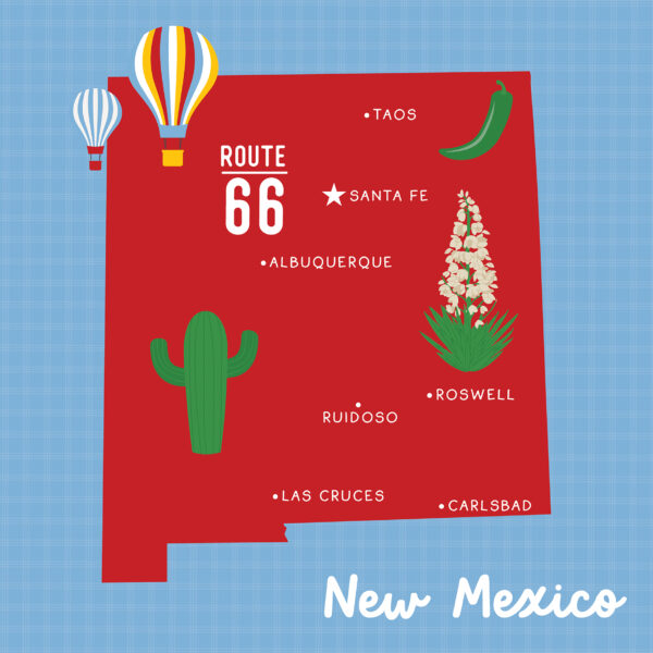 Ep Our United States 12X12 New Mexico