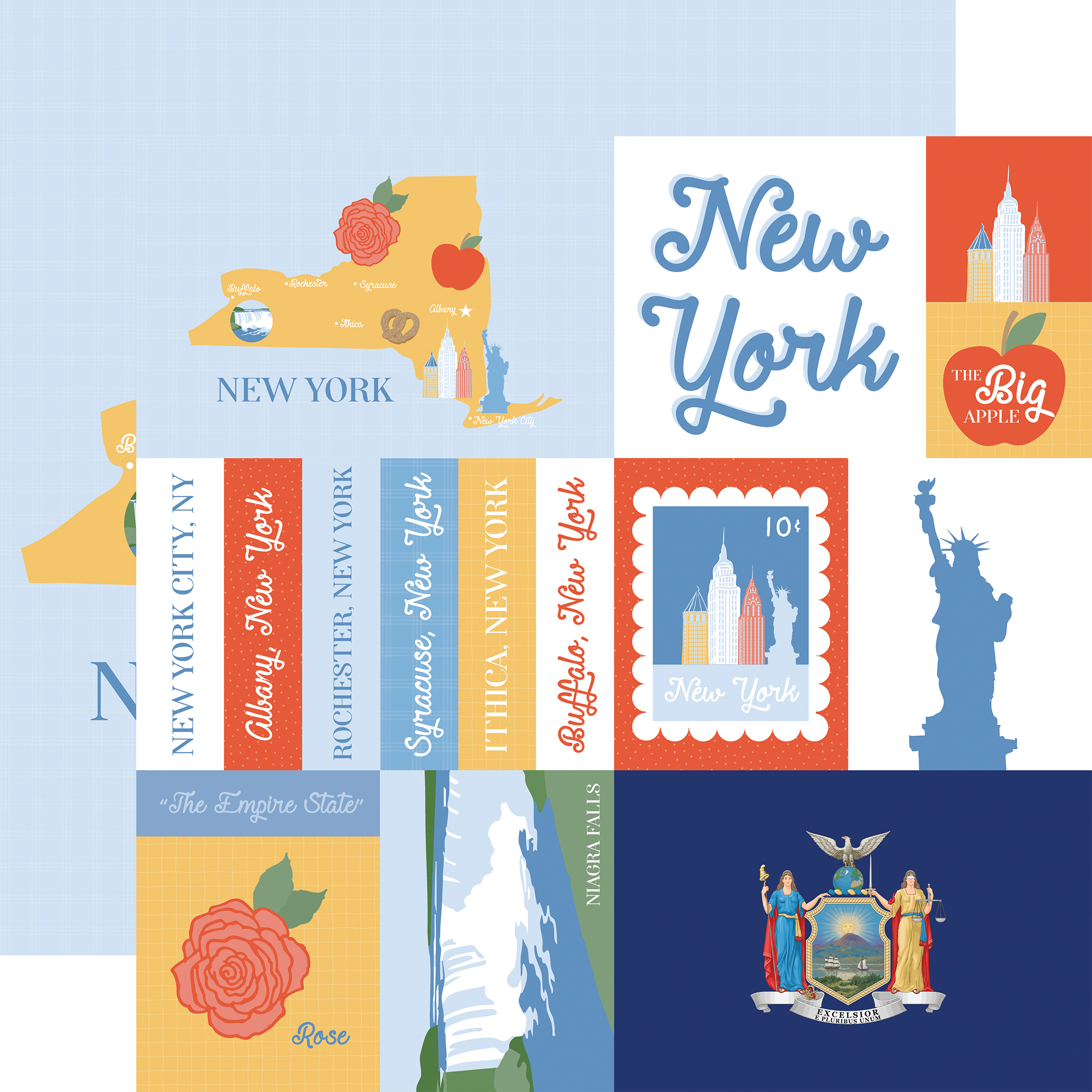 Ep Our United States 12X12 New York