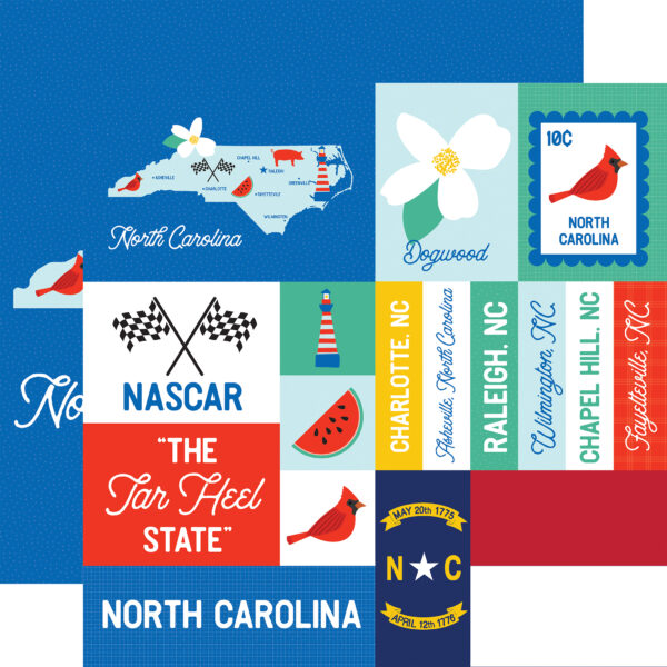 Ep Our United States 12X12 North Carolina Ep Our United States 12X12 North Carolina