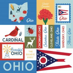 Ep Our United States 12X12 Ohio
