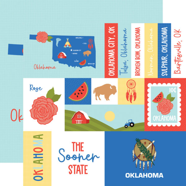 Ep Our United States 12X12 Oklahoma Ep Our United States 12X12 Oklahoma