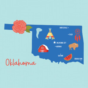 Ep Our United States 12X12 Oklahoma
