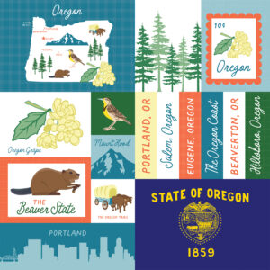 Ep Our United States 12X12 Oregon