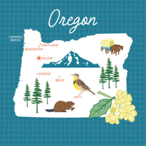Ep Our United States 12X12 Oregon