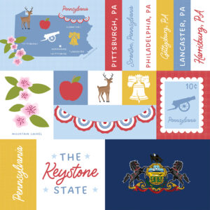 Ep Our United States 12X12 Pennsylvania