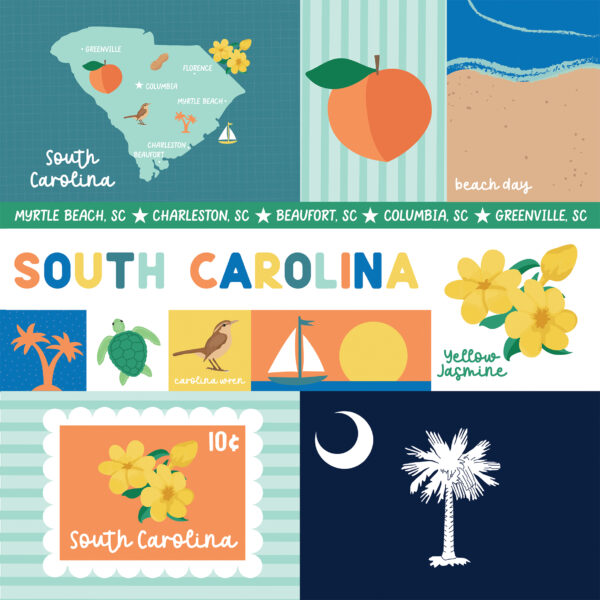 Ep Our United States 12X12 South Carolina