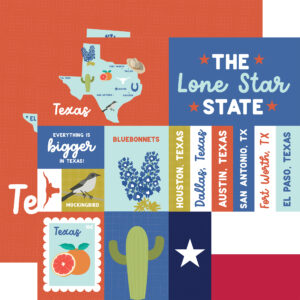 Ep Our United States 12X12 Texas