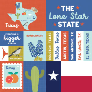 Ep Our United States 12X12 Texas