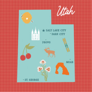 Ep Our United States 12X12 Utah