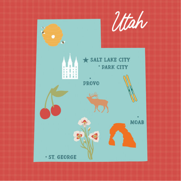 Ep Our United States 12X12 Utah