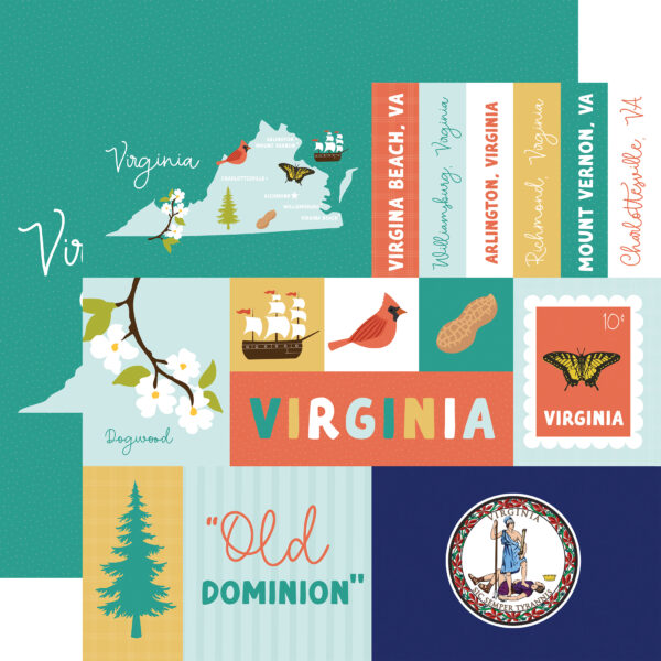 Ep Our United States 12X12 Virginia