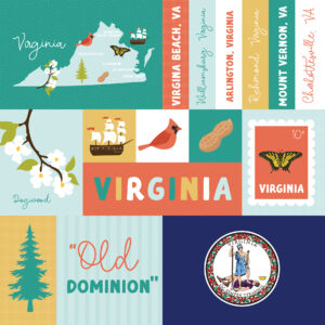 Ep Our United States 12X12 Virginia
