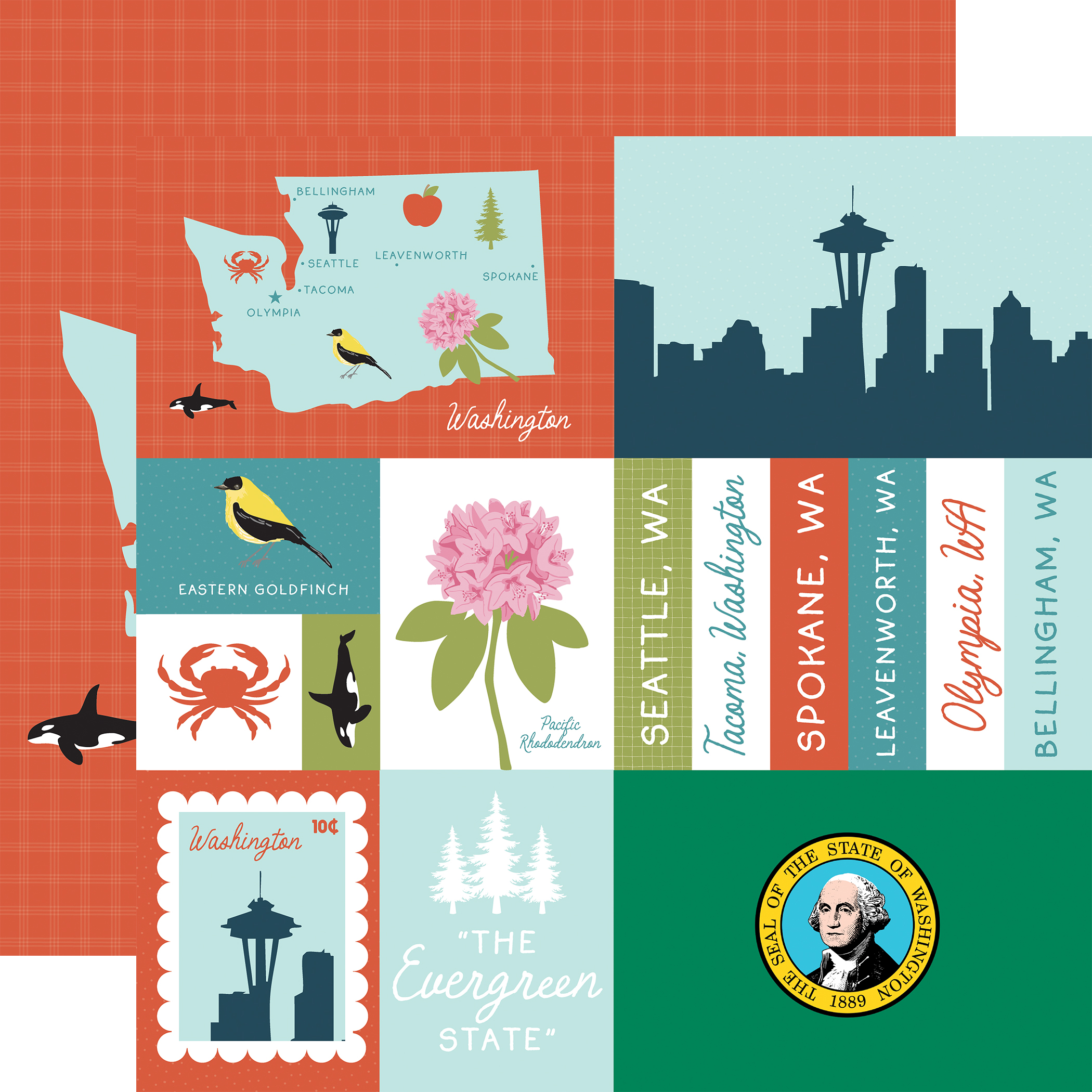 Ep Our United States 12X12 Washington