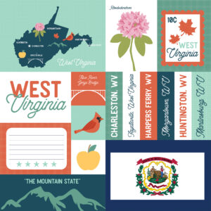 Ep Our United States 12X12 West Virginia