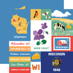 Ep Our United States 12X12 Wisconsin