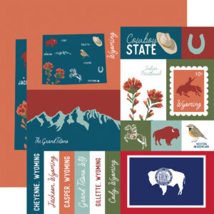 Ep Our United States 12X12 Wyoming