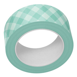 Lawn Fawn Washi Tape Aqua Gingham